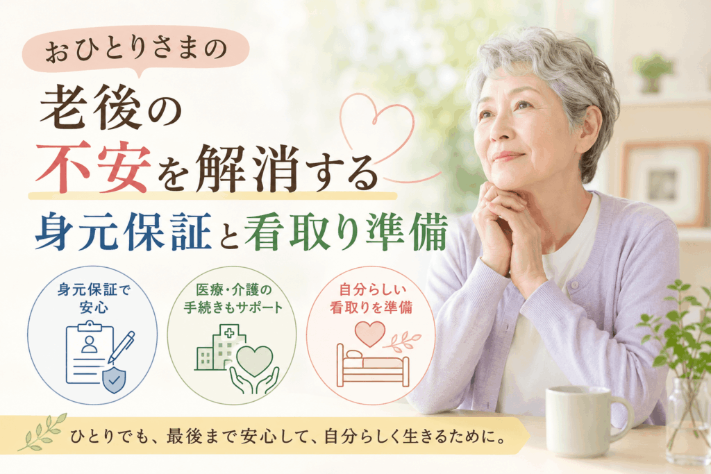おひとりさま 老後 看取り