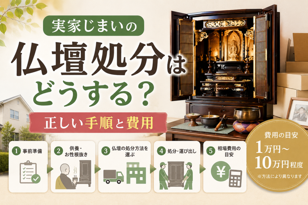 墓じまい 仏壇