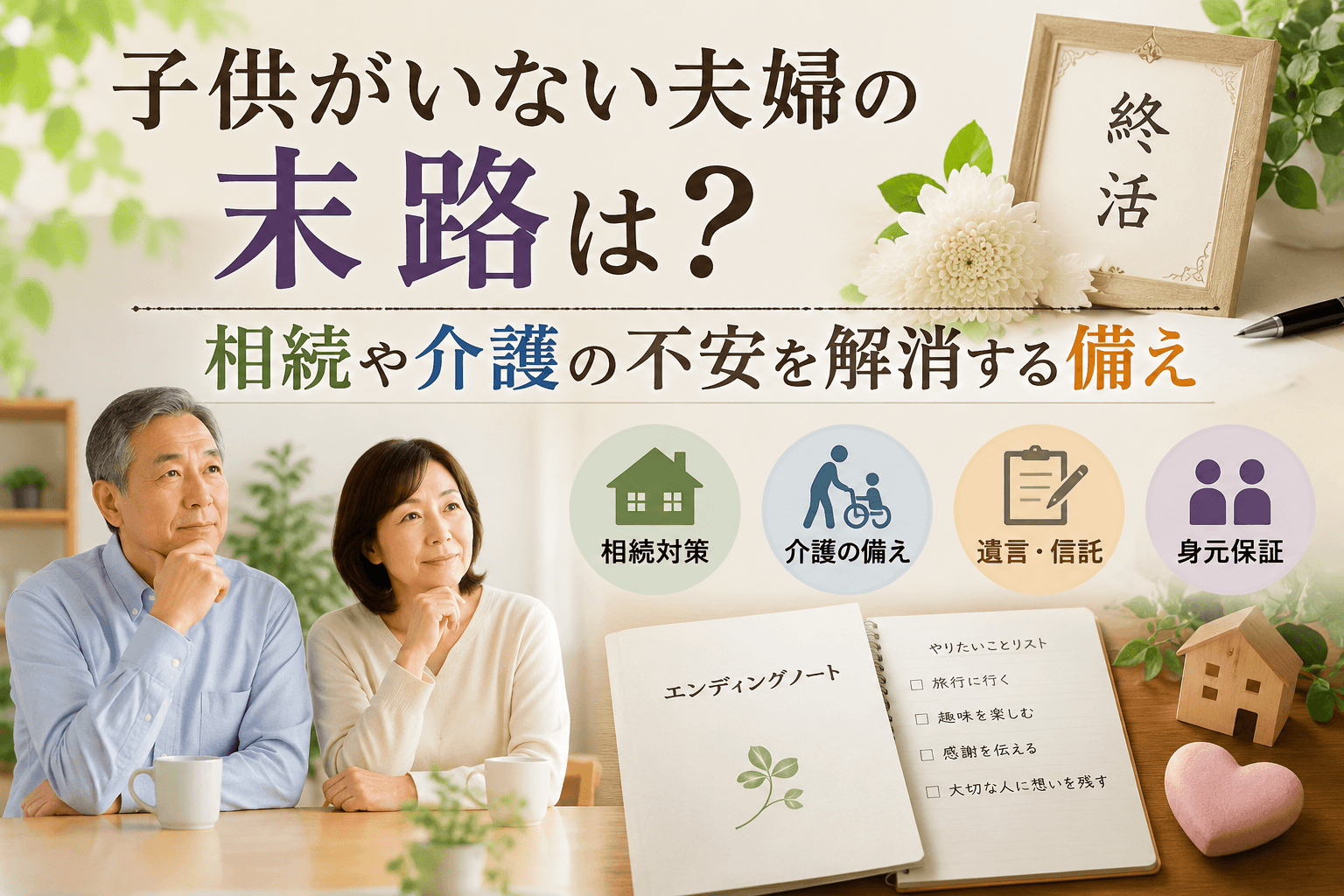 子供がいない夫婦の末路