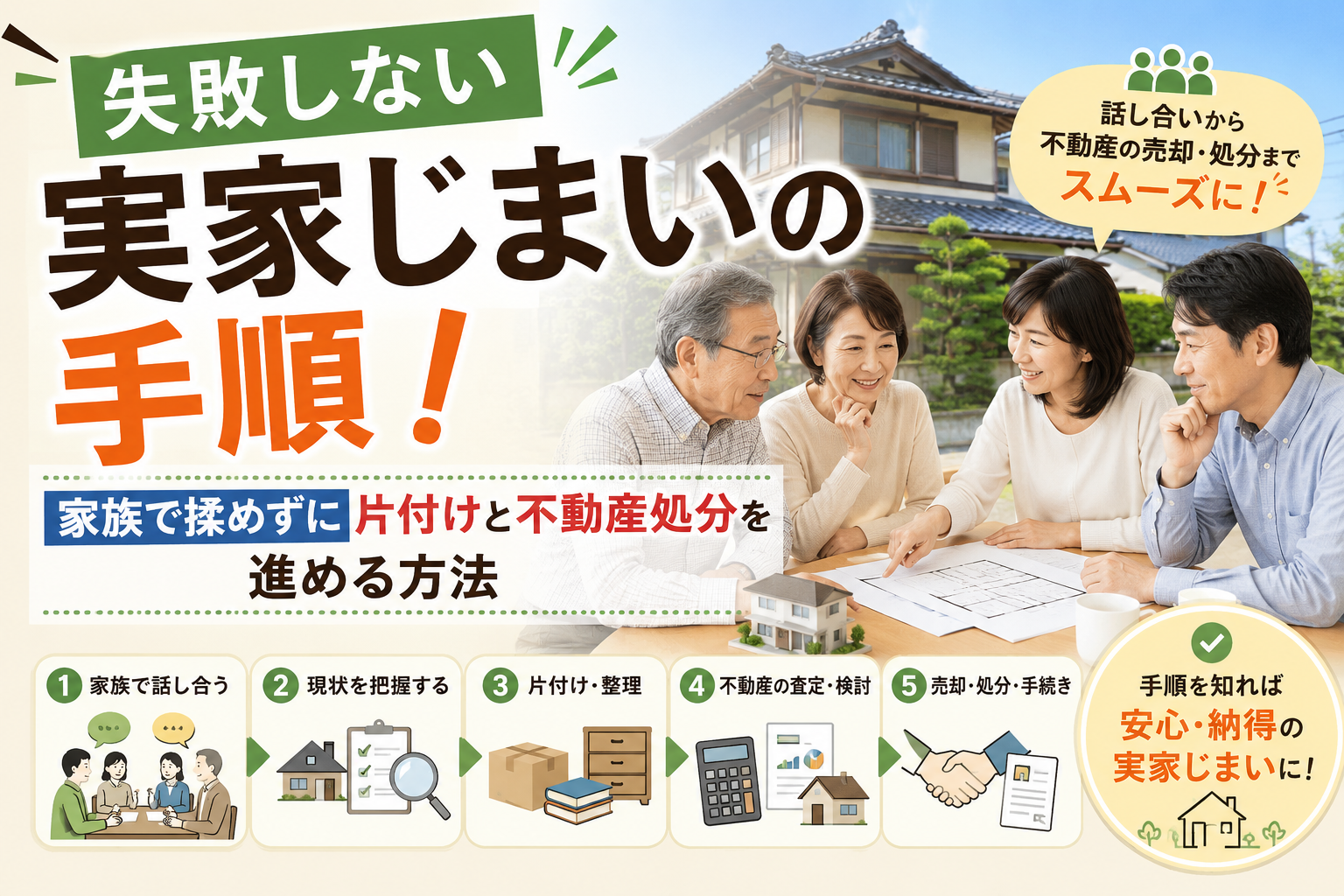 実家じまい 手順