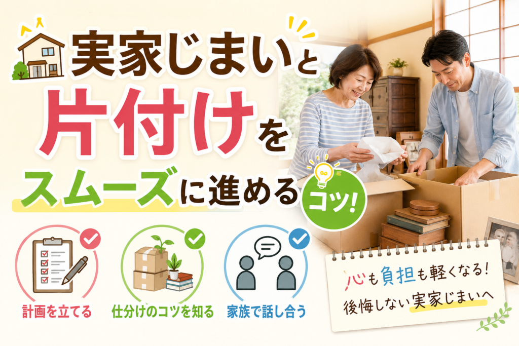 実家じまい 片付け