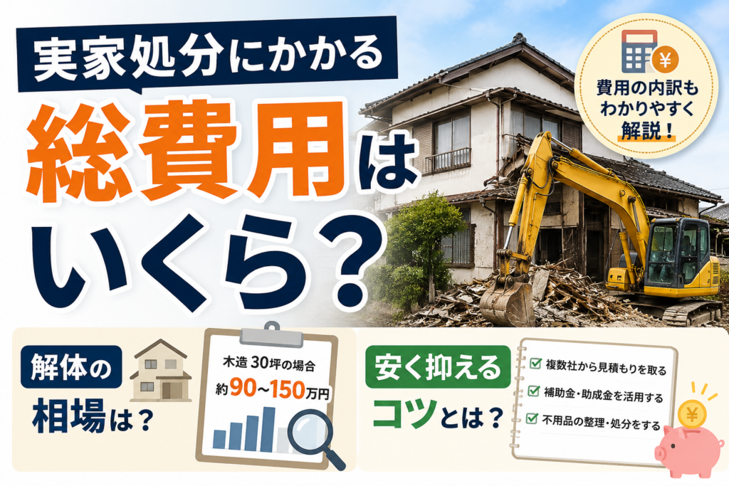 実家処分 費用