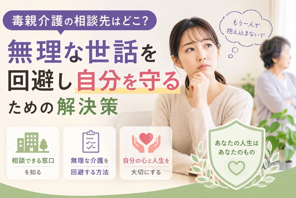 毒親介護相談先