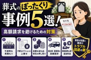 葬式 ぼったくり