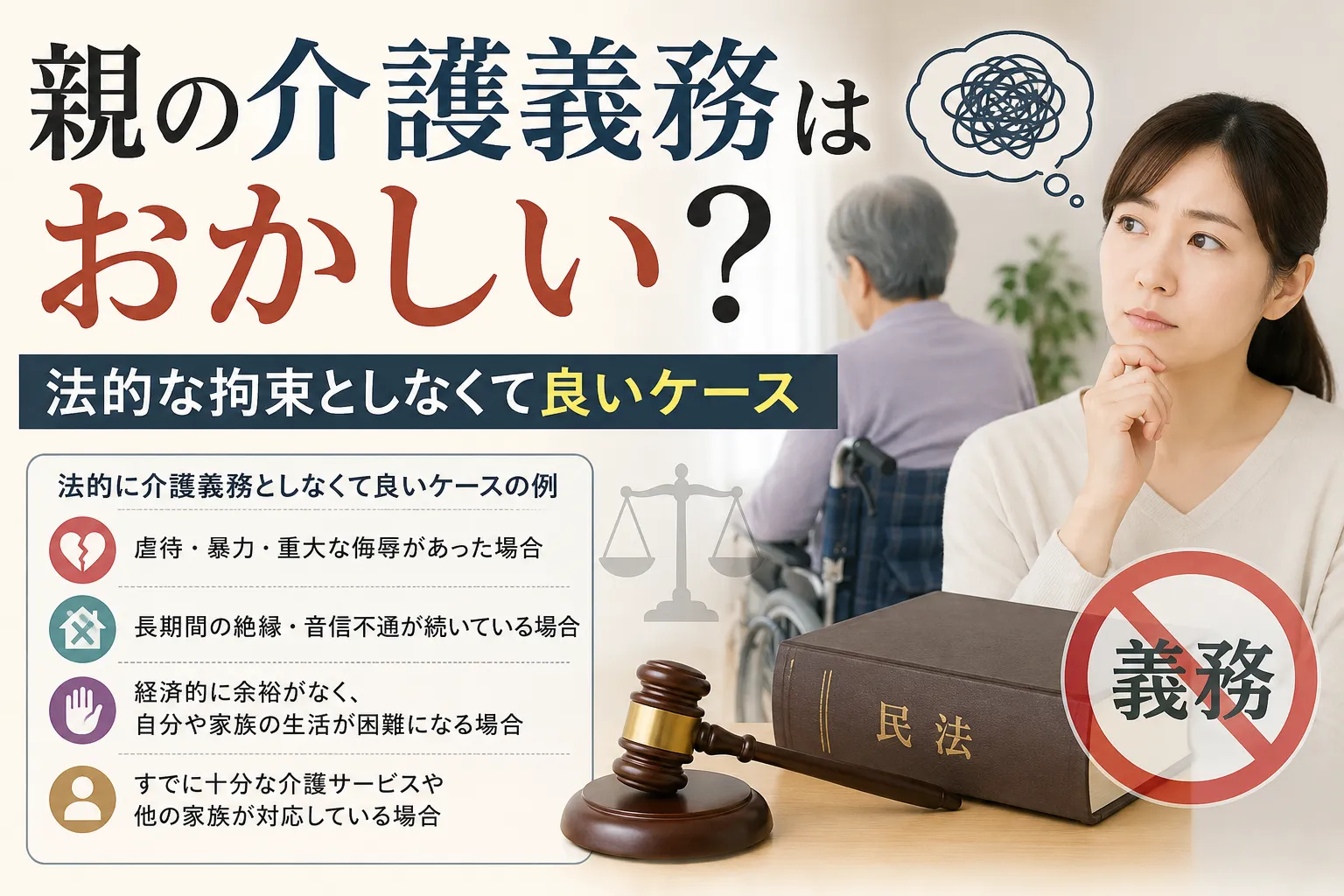 親の介護義務おかしい