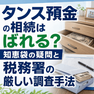 タンス 預金 相続 知恵袋
