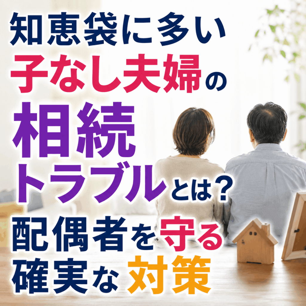 子なし夫婦 相続 知恵袋