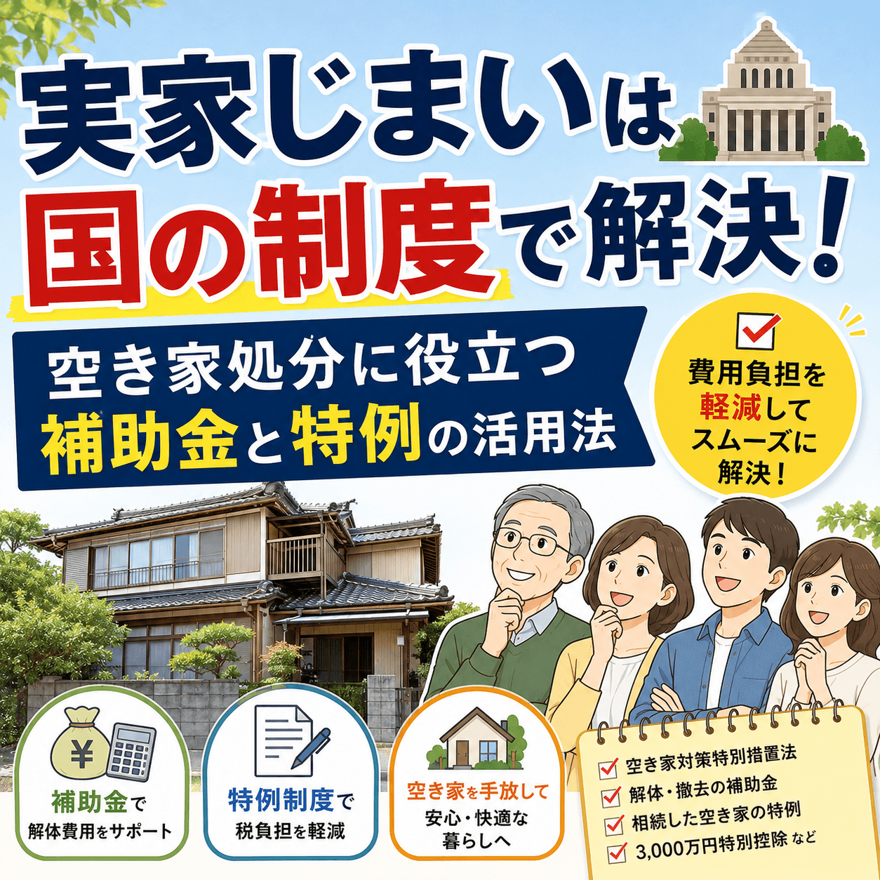実家じまい 国制度