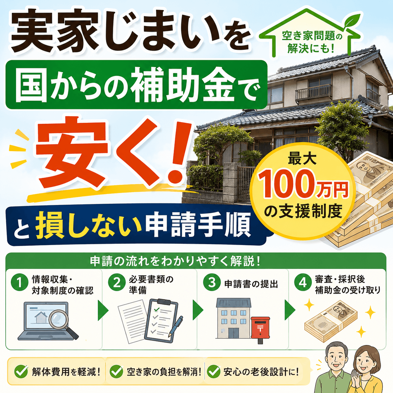 実家じまい 補助金
