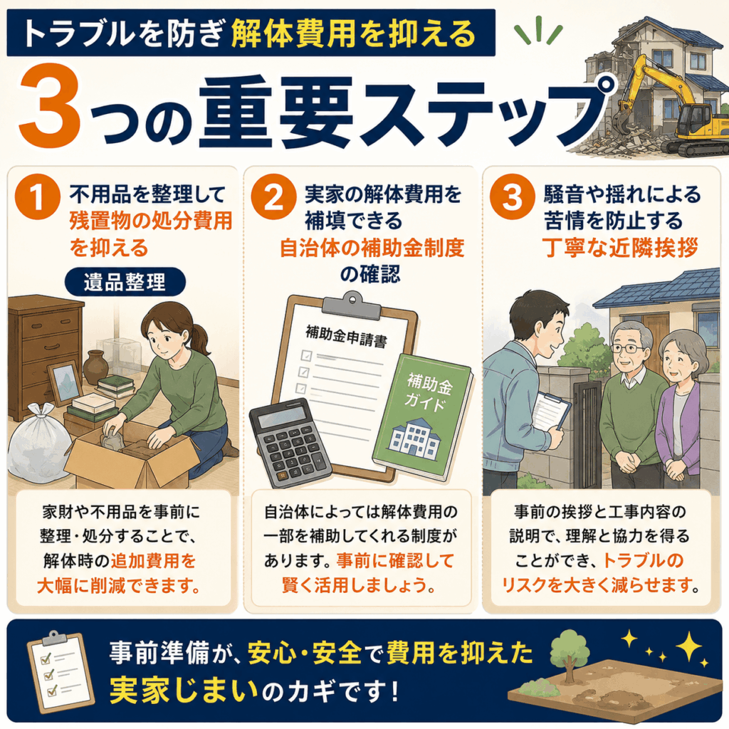 実家じまい 進め方
