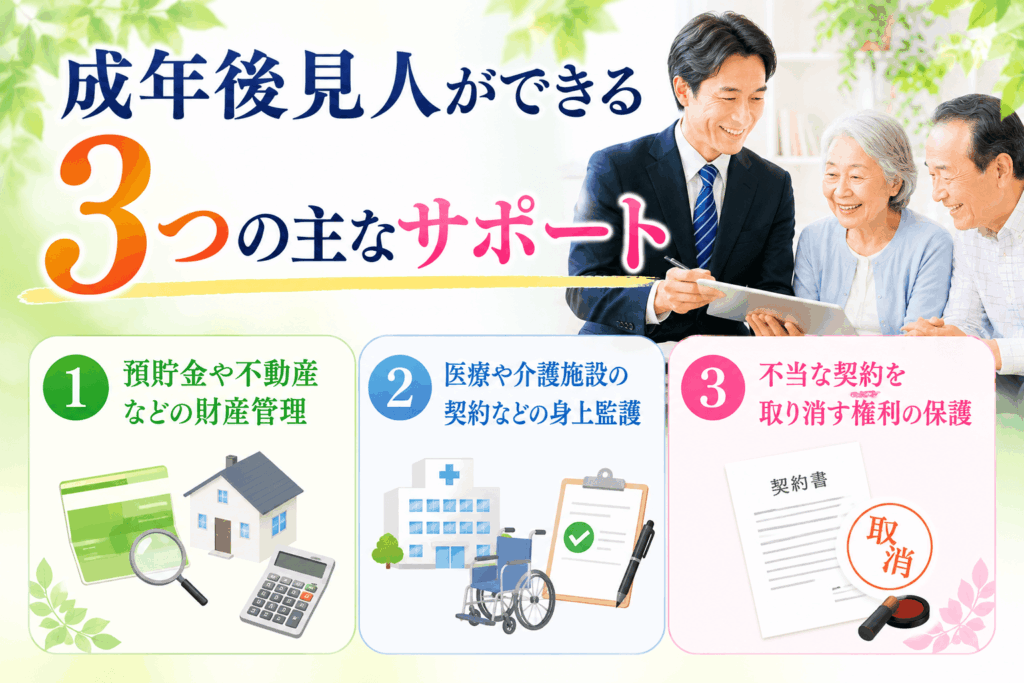 成年後見制度とは？の仕組みをわかりやすく