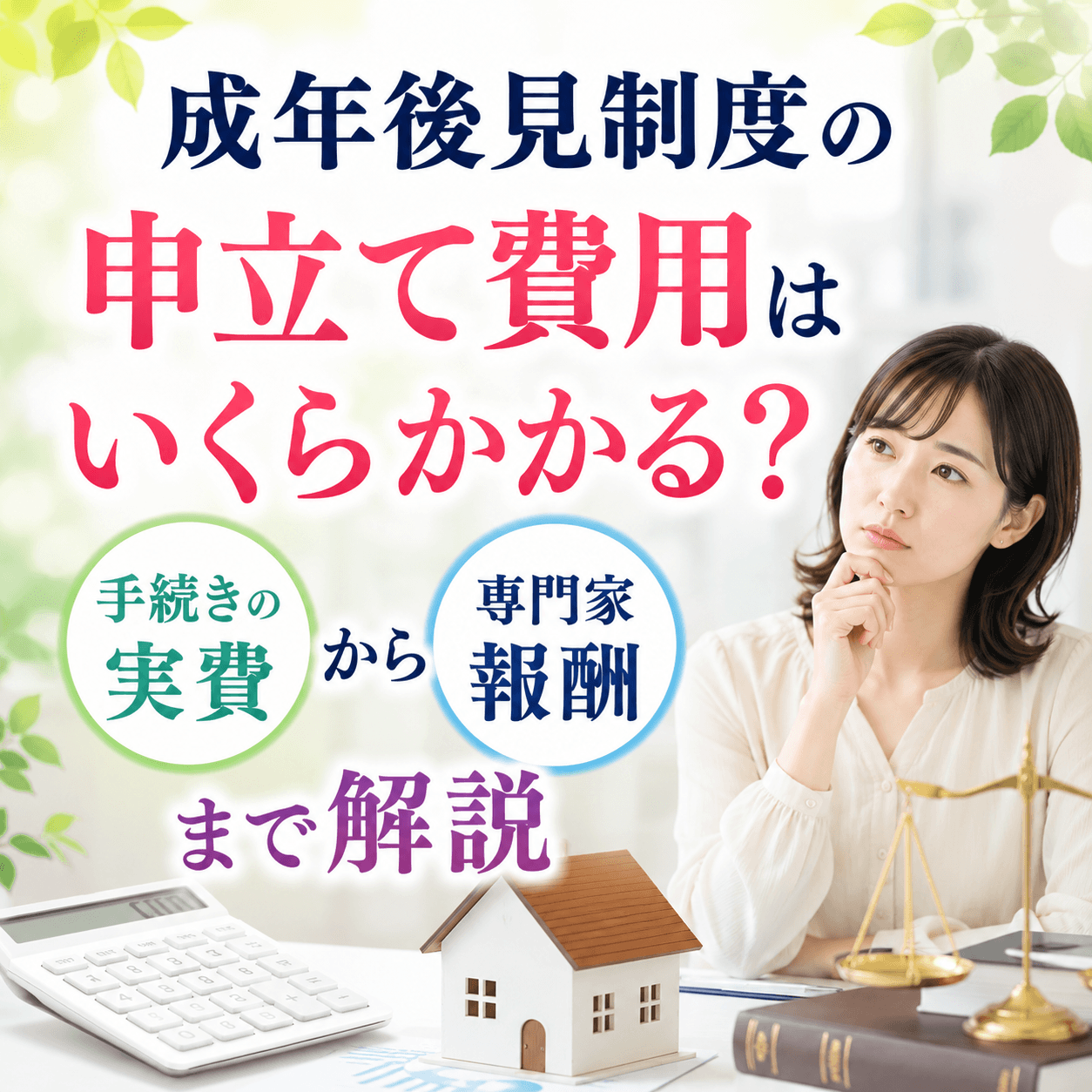 成年後見制度の申立て費用