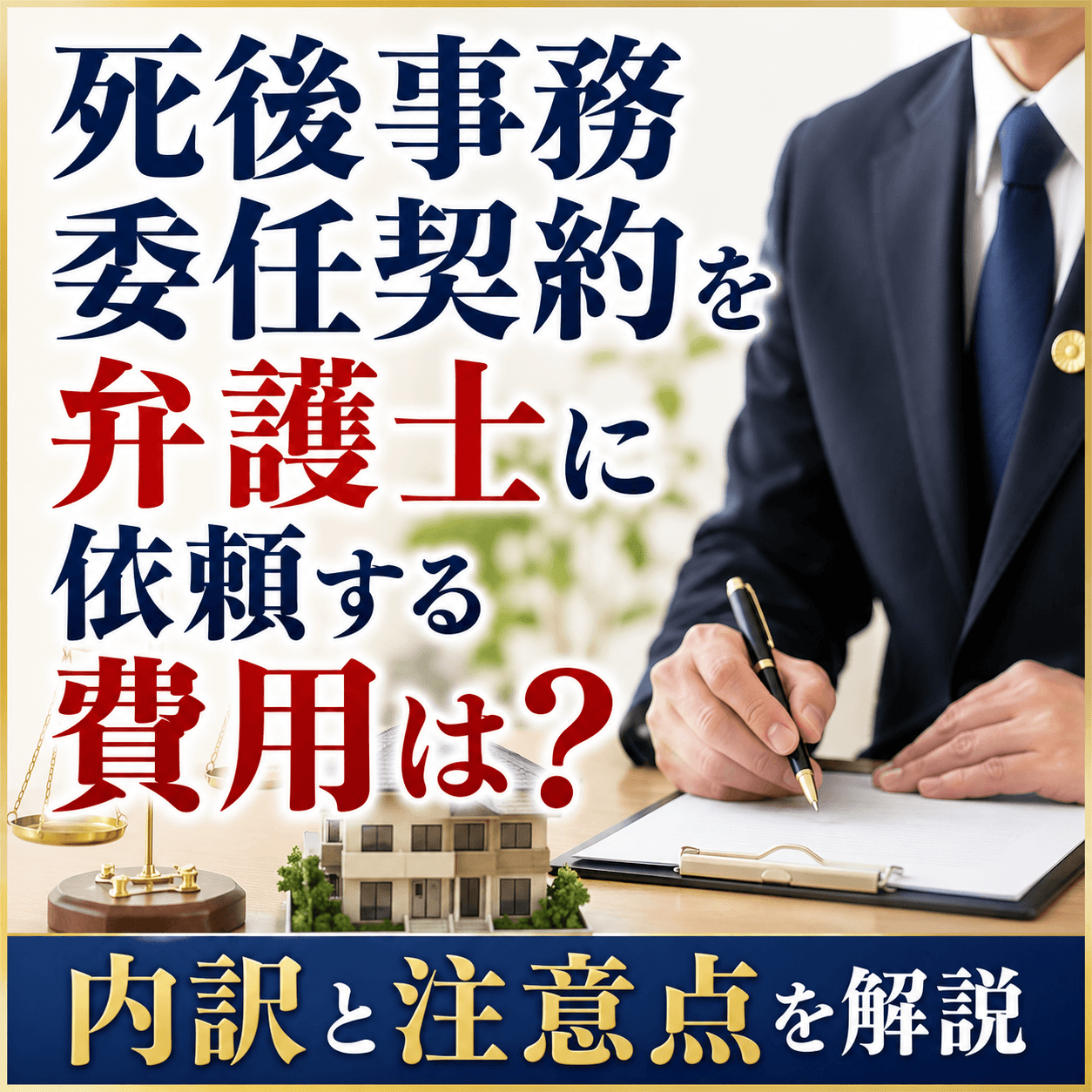 死後事務委任契約 弁護士 費用