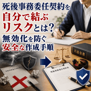 死後事務委任契約 自分で