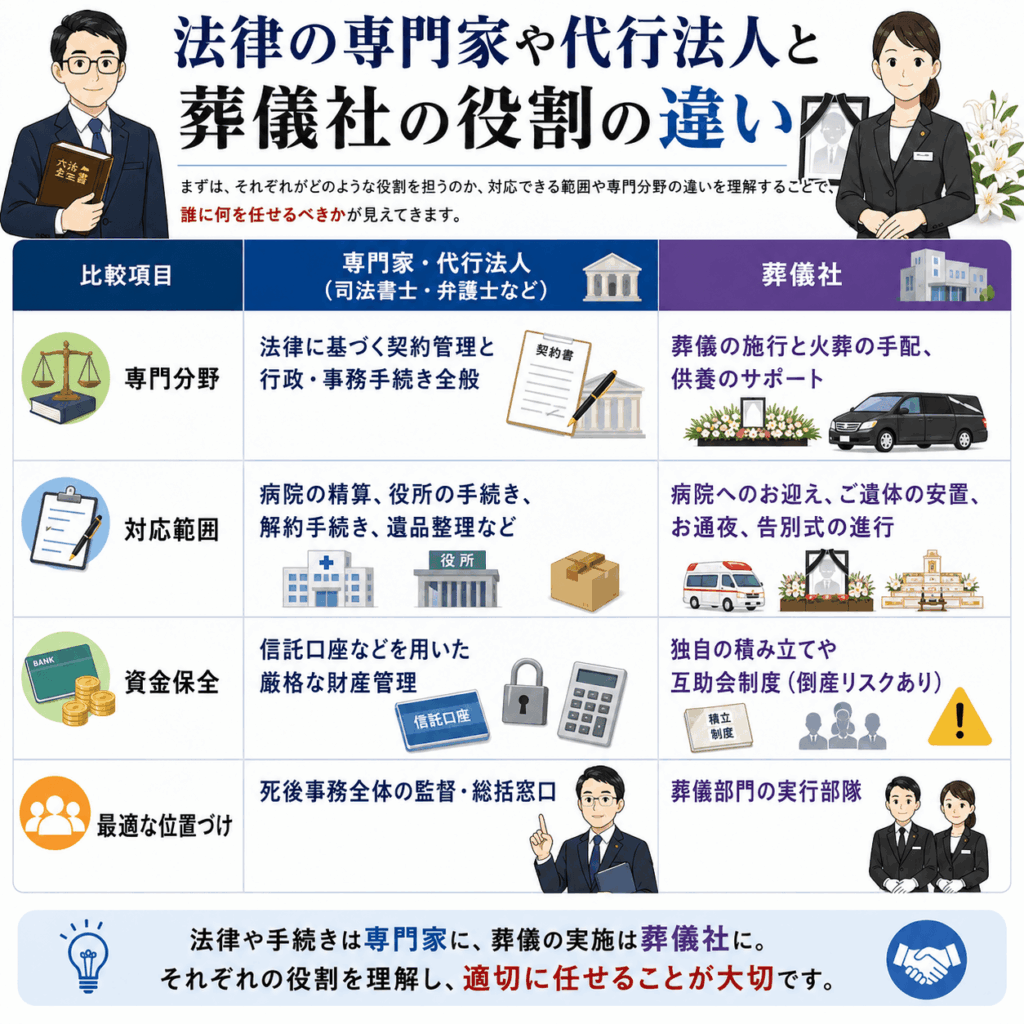 死後事務委任契約を葬儀社に選んではいけない理由