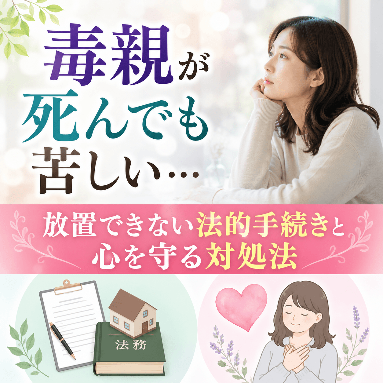 毒親 死んでも 苦しい