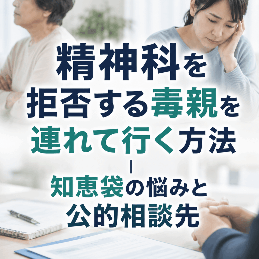 毒親 精神科 連れ て行く 知恵袋