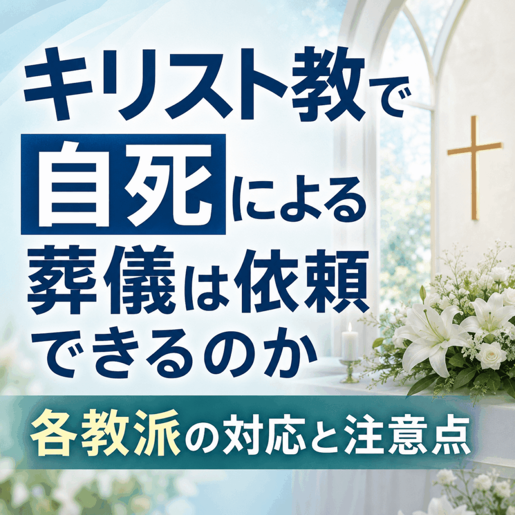 自殺 キリスト教 葬儀