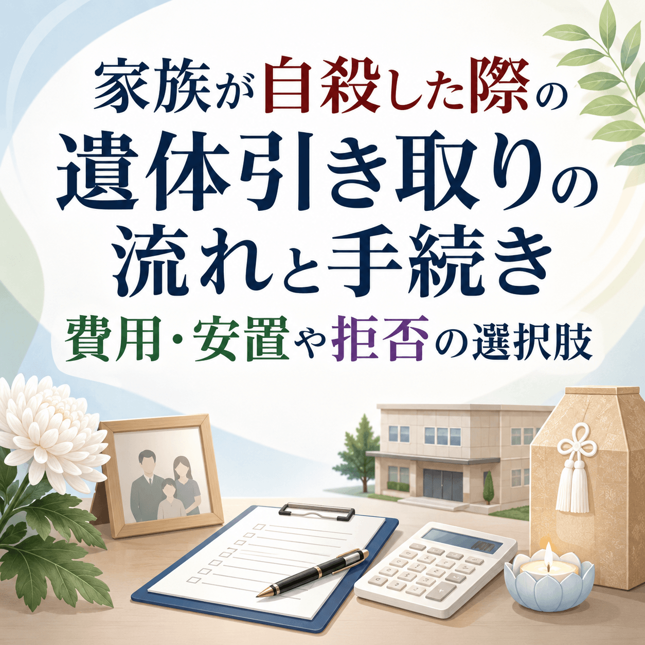 自殺 遺体引き取り