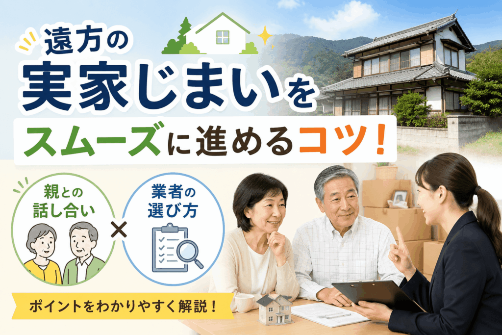 遠方 実家じまい