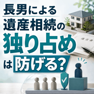 遺産 相続 長男 独り占め 知恵袋
