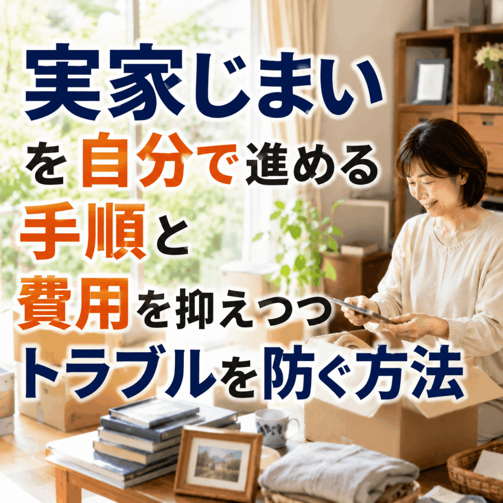 実家じまい 自分で