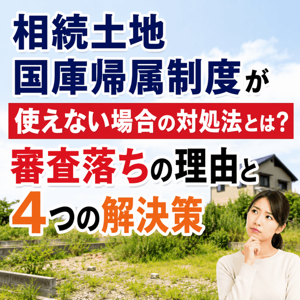 相続土地国庫帰属制度が使えな