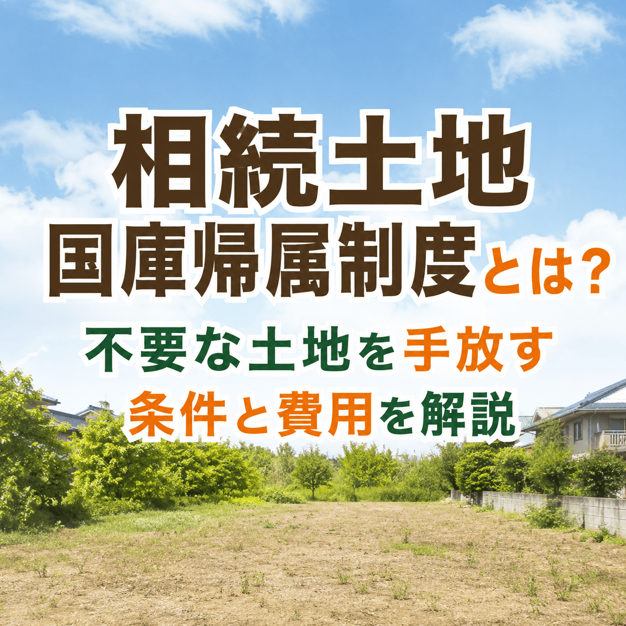 相続土地国庫帰属制度とは