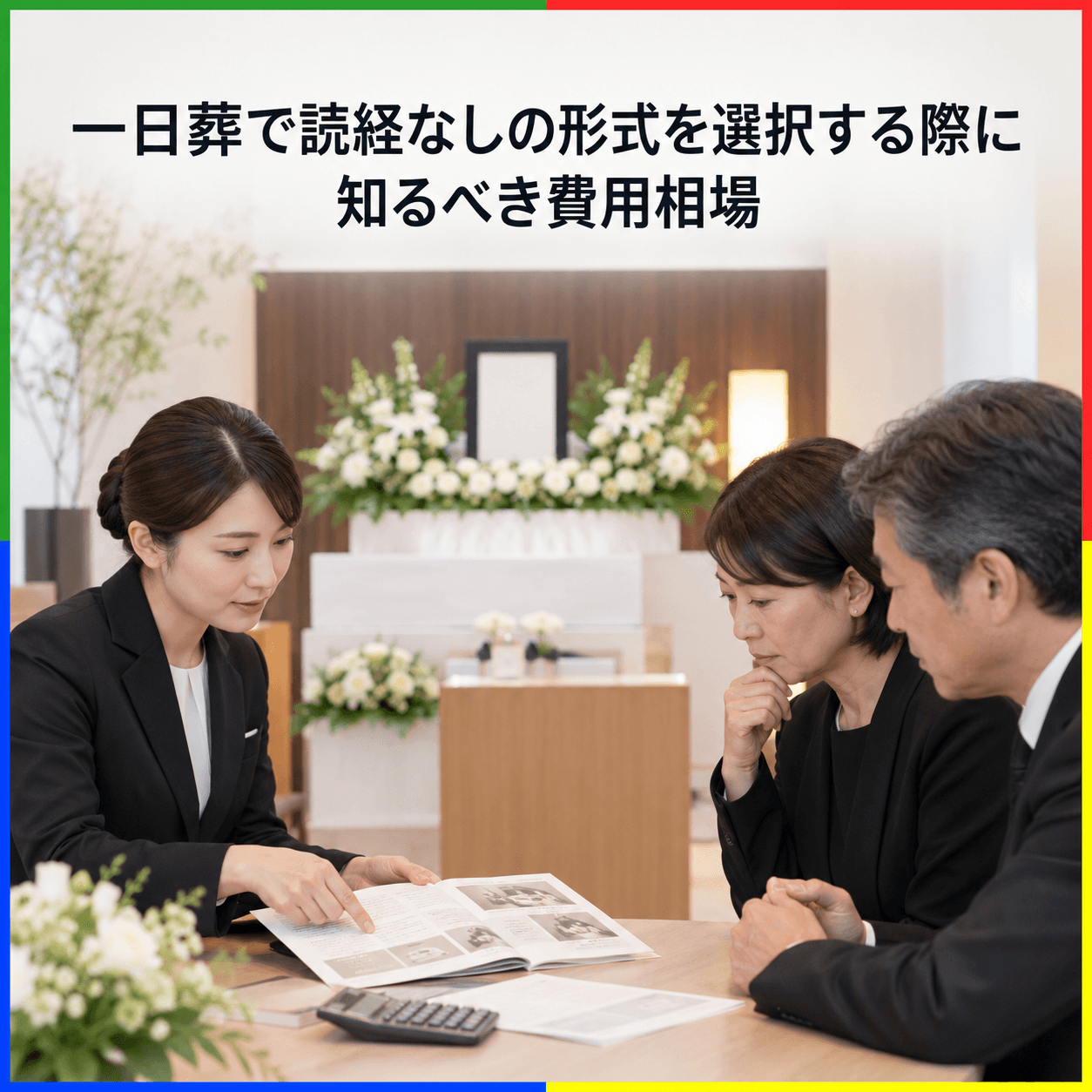 一日葬で読経なしの形式を選択する際に知るべき費用相場