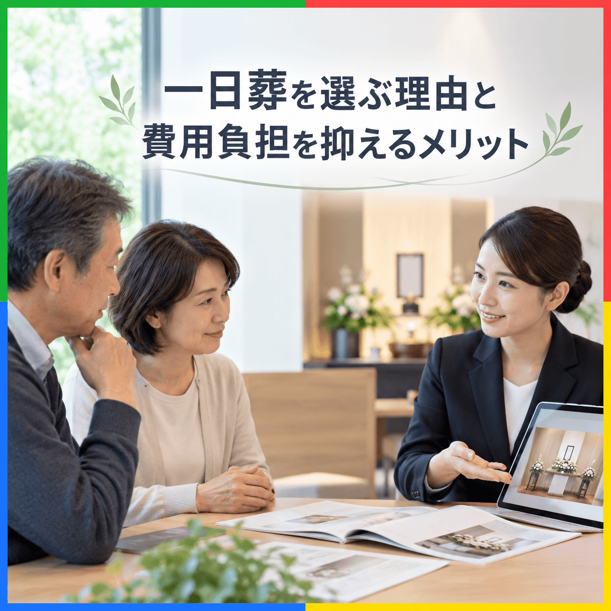 一日葬を選ぶ理由と費用負担を抑えるメリット