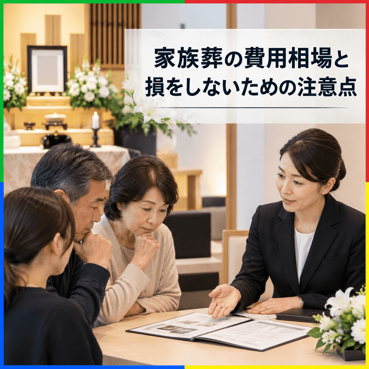 知恵袋で話題！家族葬の費用相場と損をしないための注意点