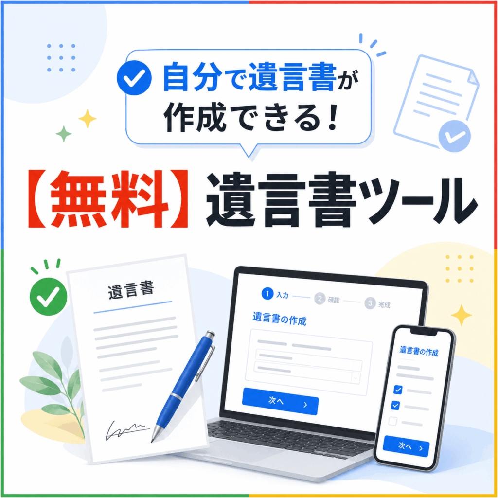 遺言書作成 自分で