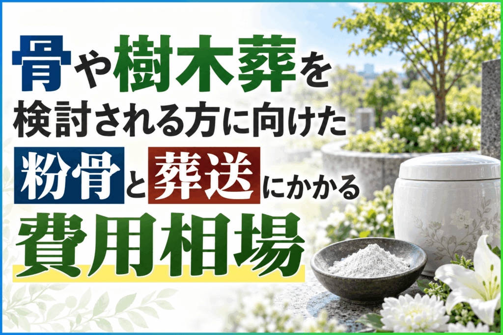 散骨 樹木葬